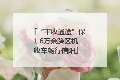 “丰收通途”保1.6万余跨区机收车畅行信阳